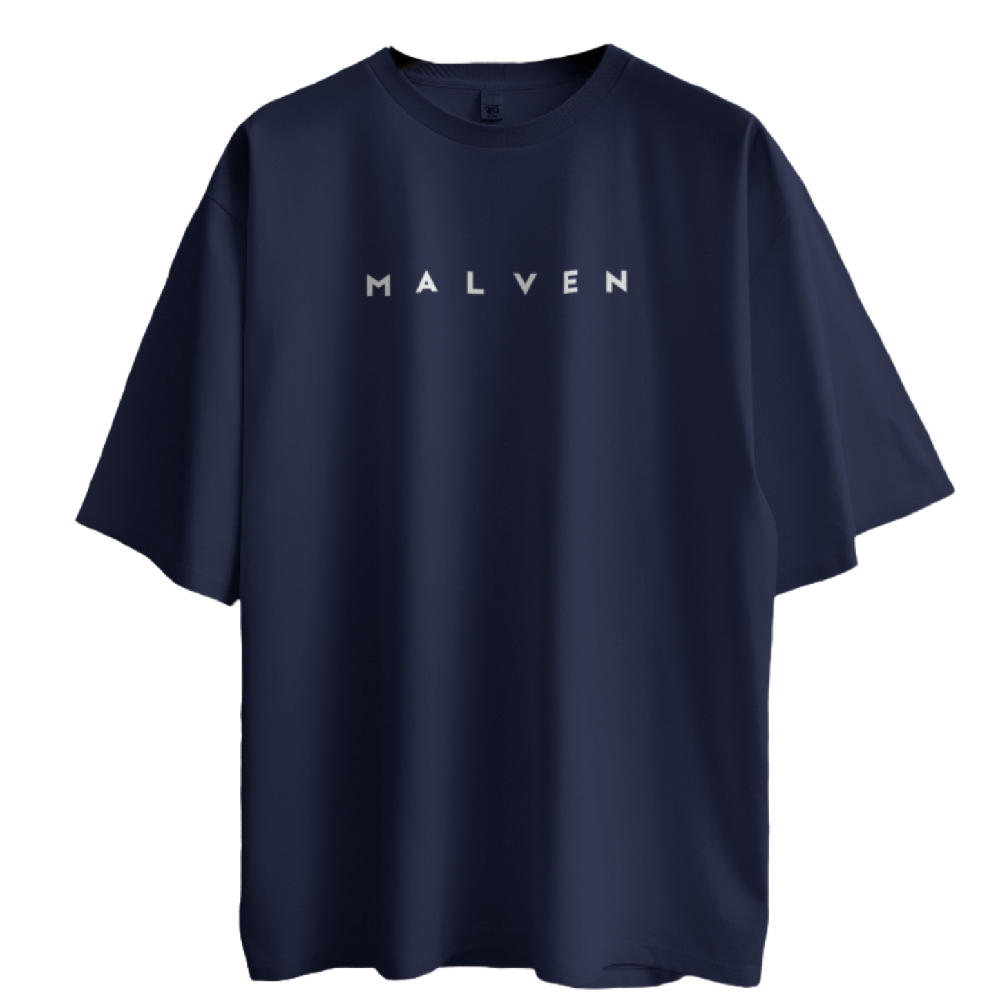 MALVEN NAVY BLUE OVERSIZED TEE