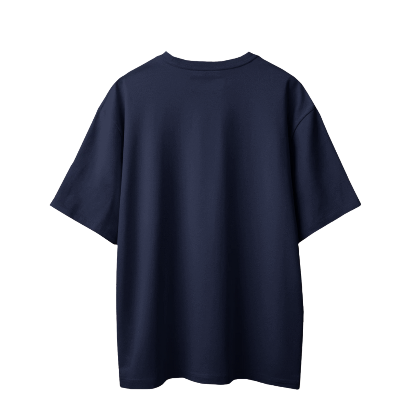 MALVEN NAVY BLUE OVERSIZED TEE