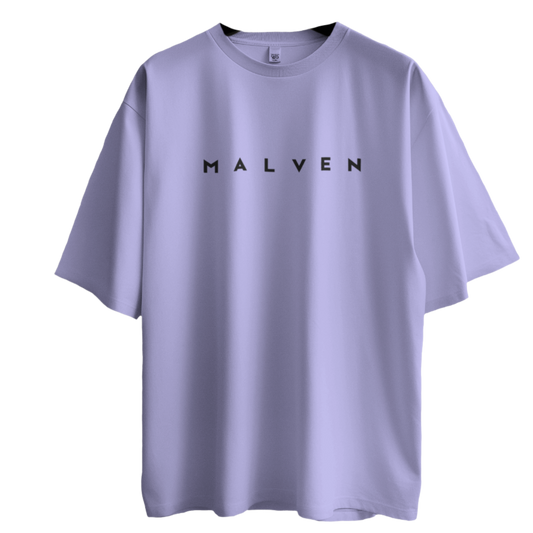 MALVEN PURPLE OVERSIZED TEE